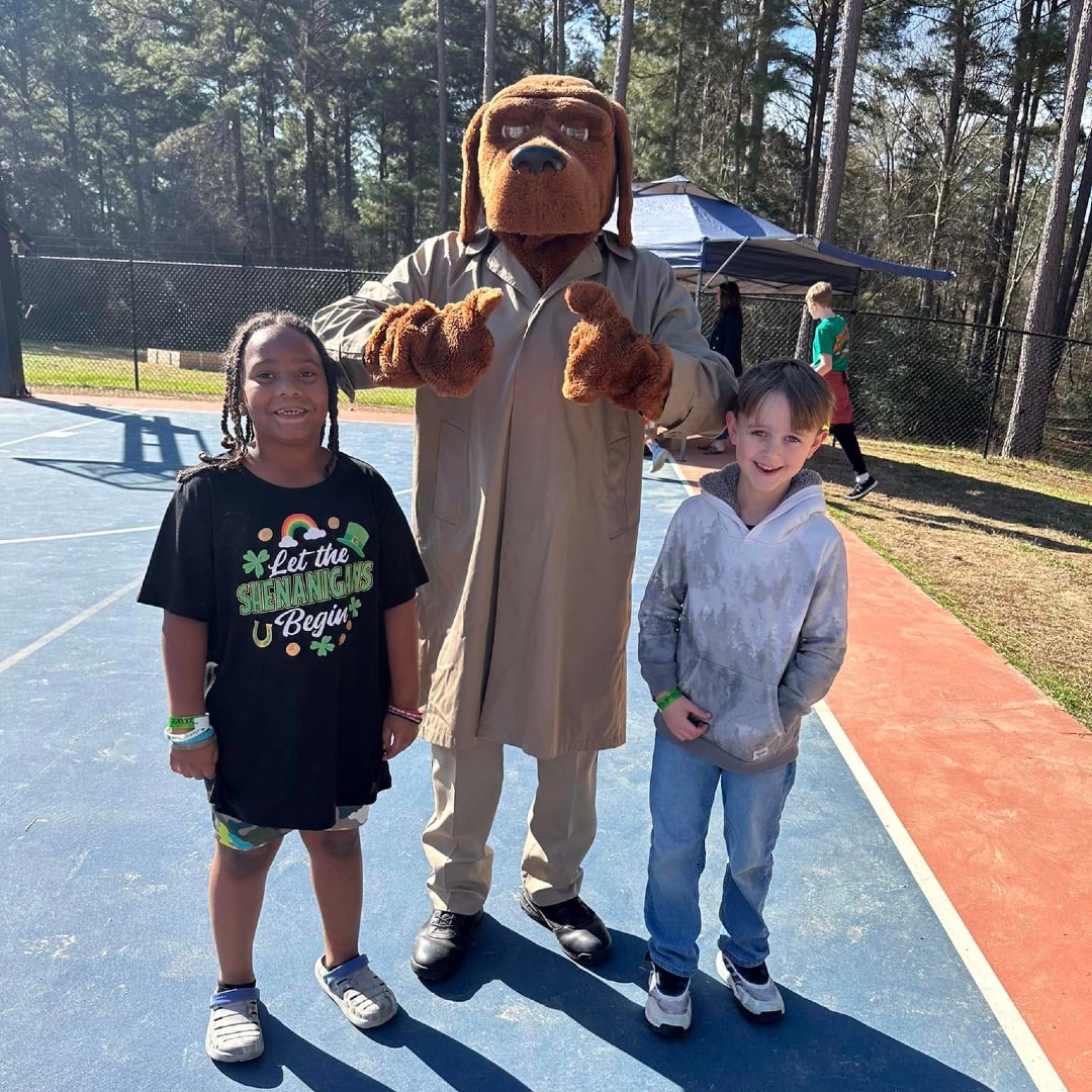 McGruff visits campus