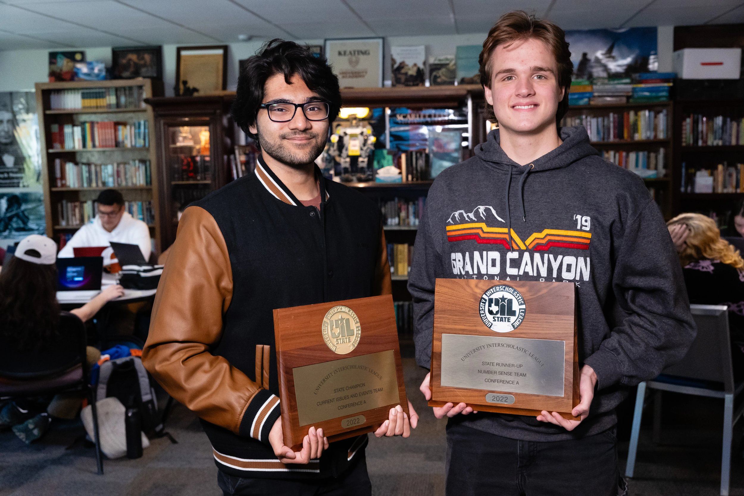 students with UIL awards